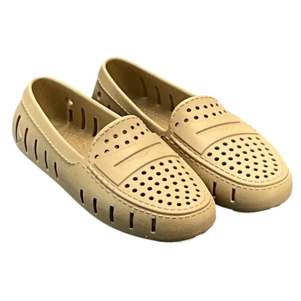 Floafers Country Club Driver Beige Slip On Driving Comfort Boat Loafer Women 7